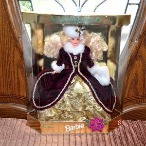 1996 Happy Holidays Special Edition Barbie (NIB) Vintage Barbie Doll